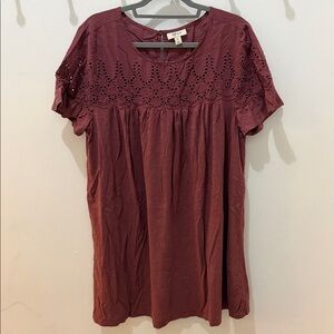 Style & Co. Cotton T-Shirt Dress